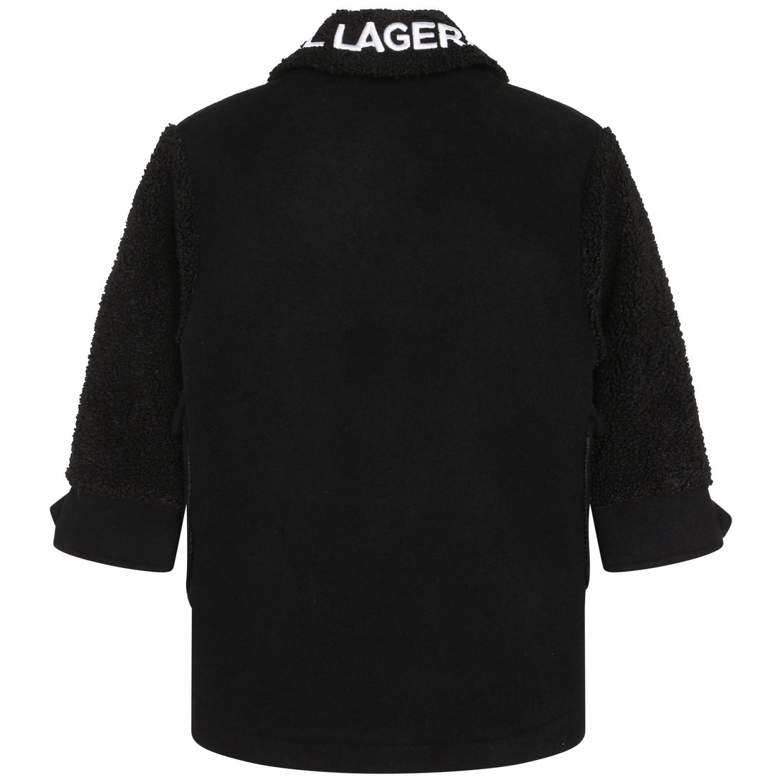 Kids Wool Coat Karl Lagerfeld Kids