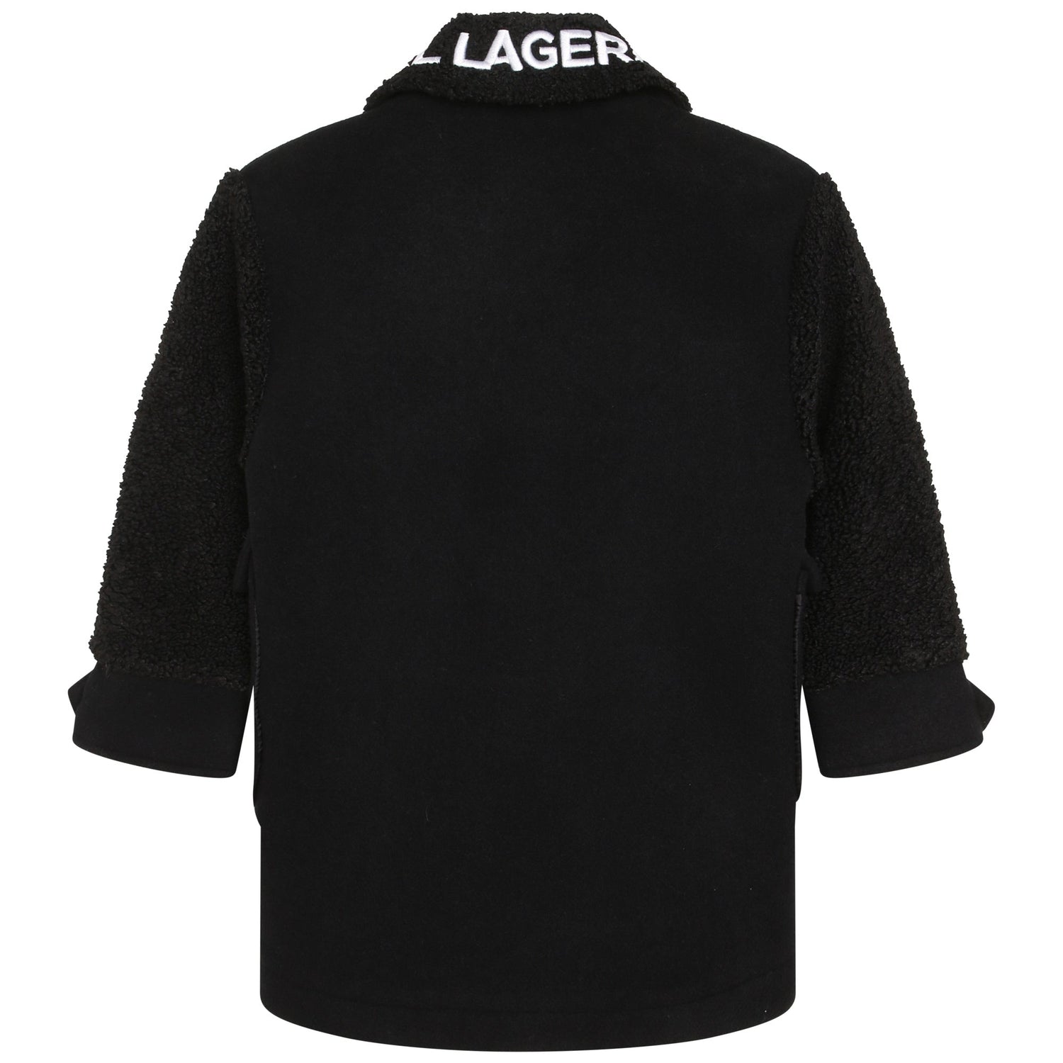 Kids Wool Coat Karl Lagerfeld Kids