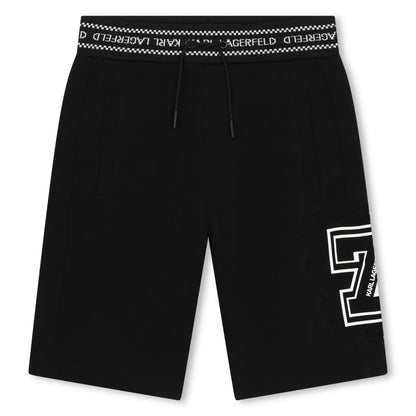 Check Pattern Bermuda Shorts Karl Lagerfeld Kids