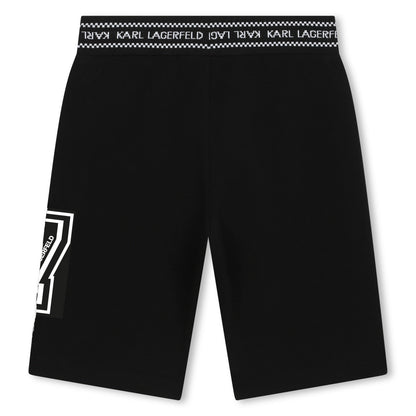Check Pattern Bermuda Shorts Karl Lagerfeld Kids
