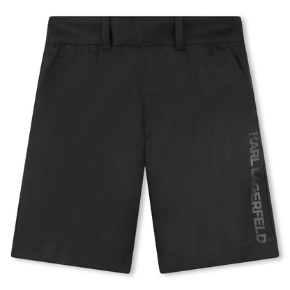 Tencel Shorts Karl Lagerfeld Kids