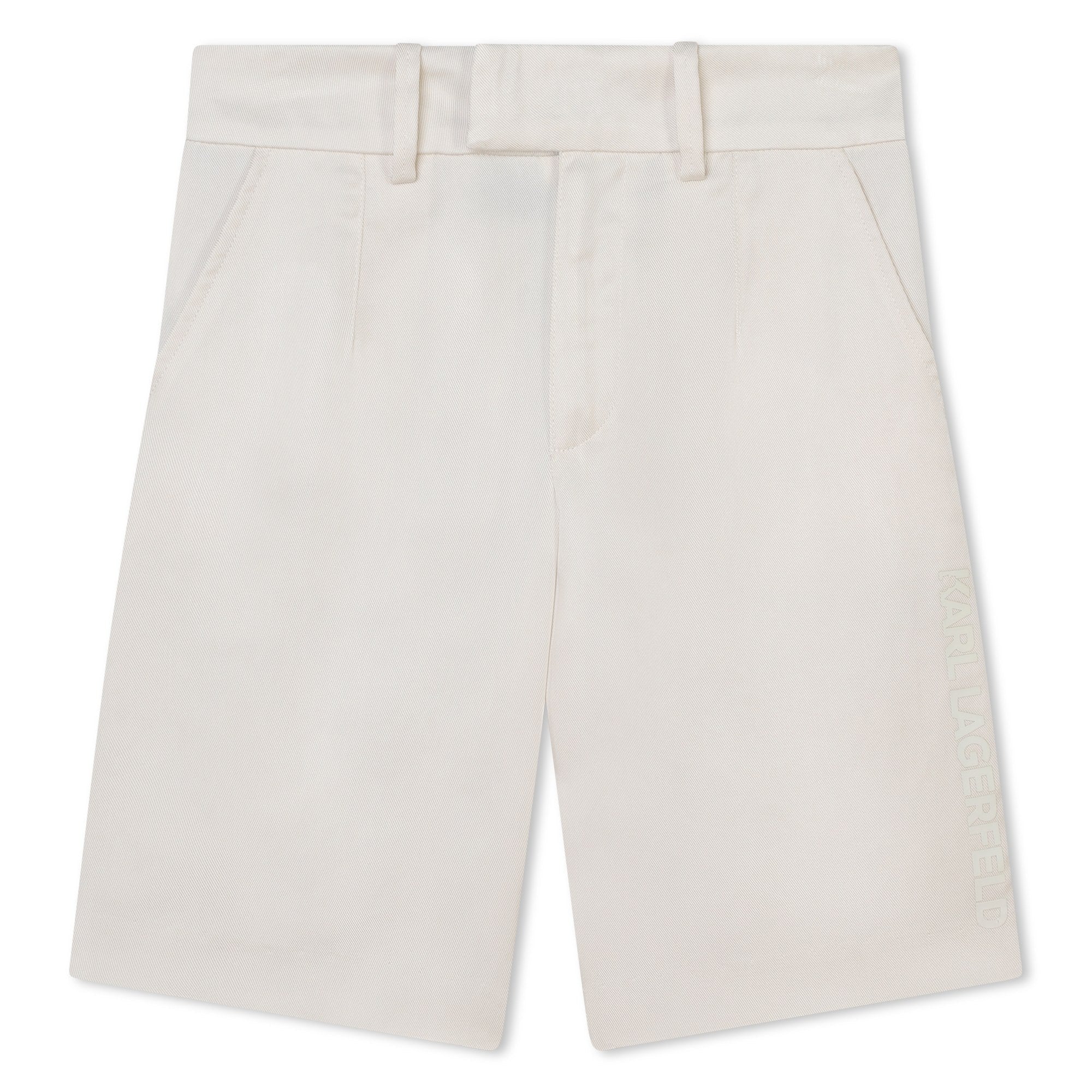 Tencel Shorts Karl Lagerfeld Kids