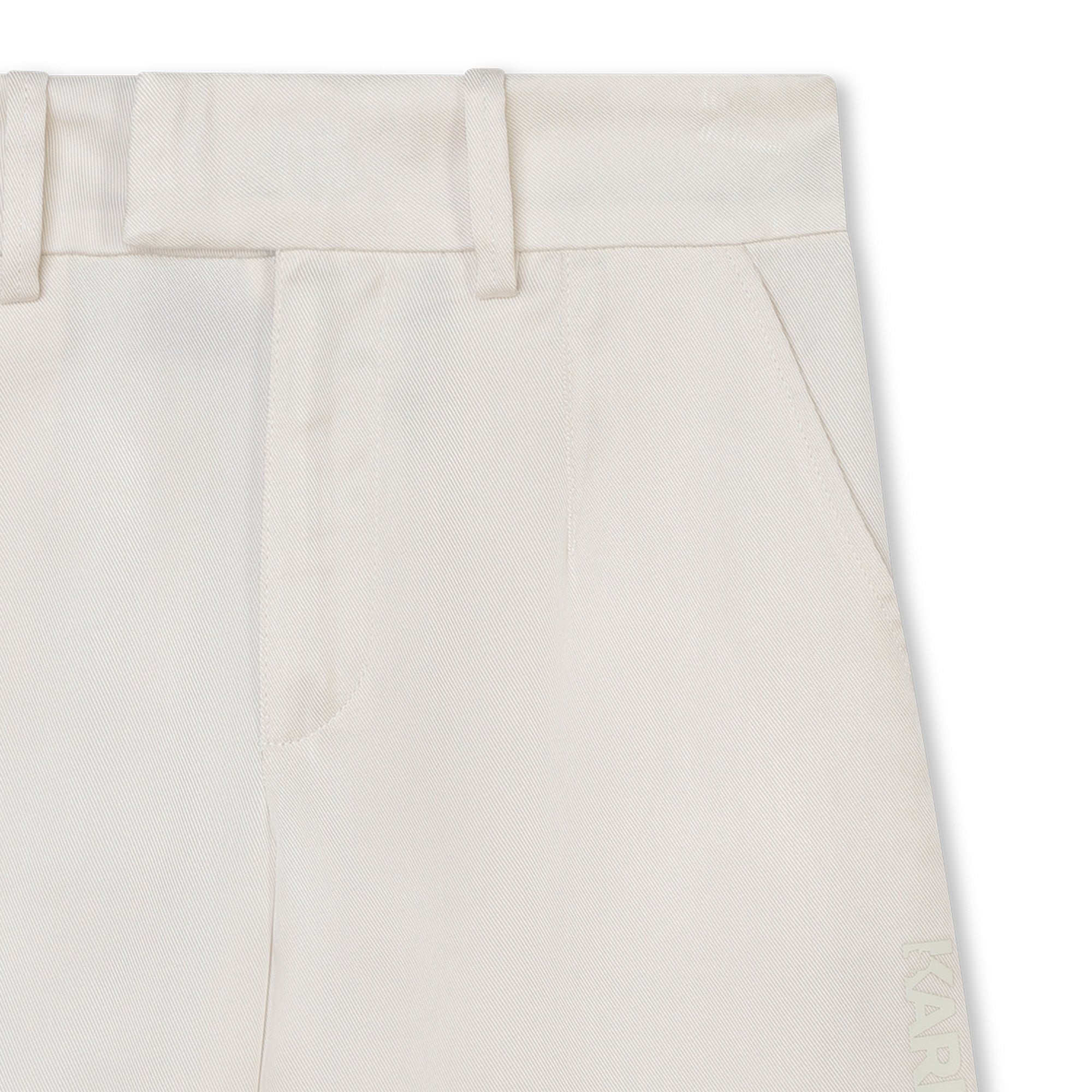 Tencel Shorts Karl Lagerfeld Kids