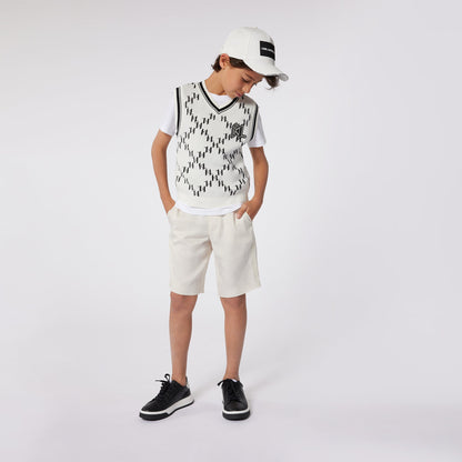 Tencel Shorts Karl Lagerfeld Kids