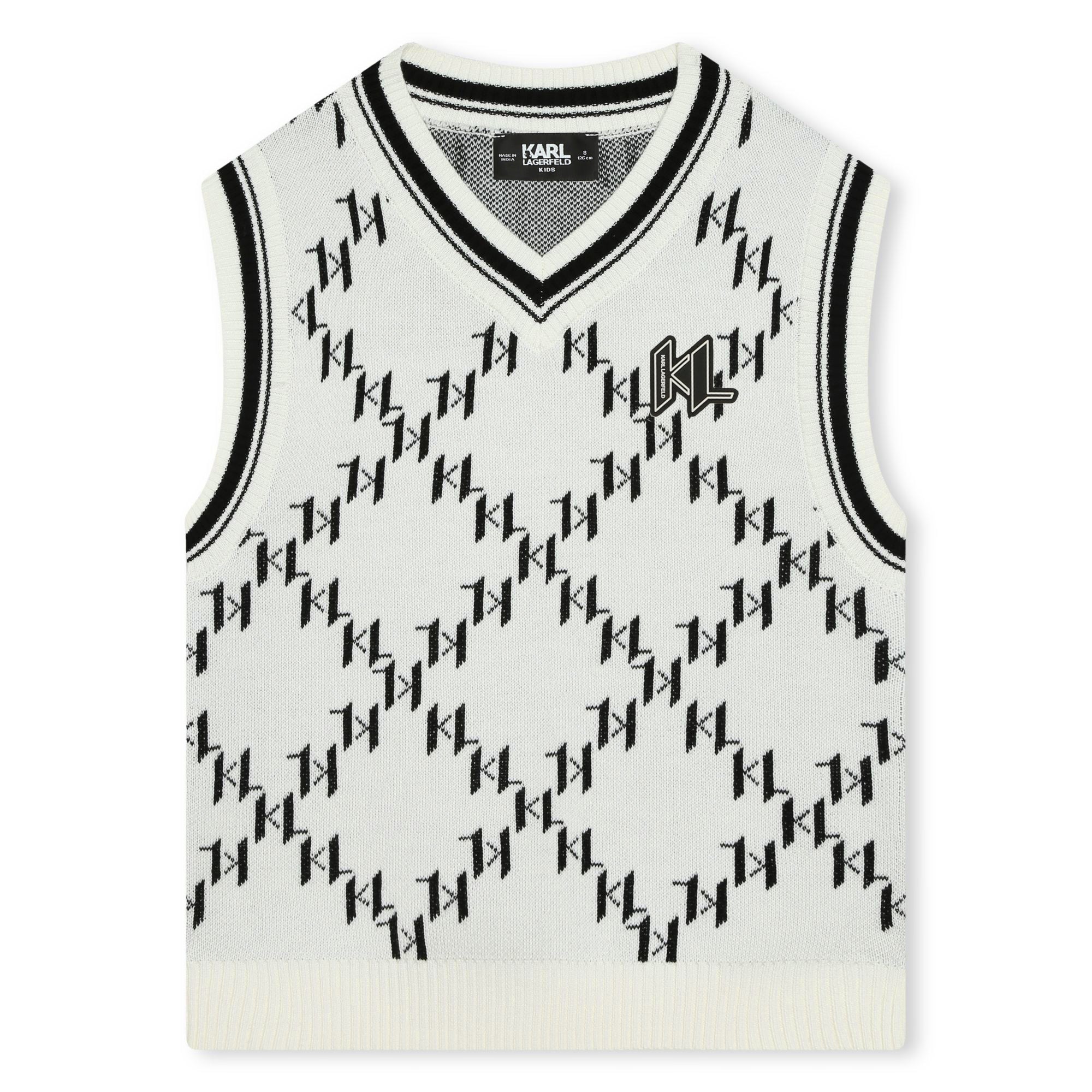 Knit Tank Top Karl Lagerfeld Kids