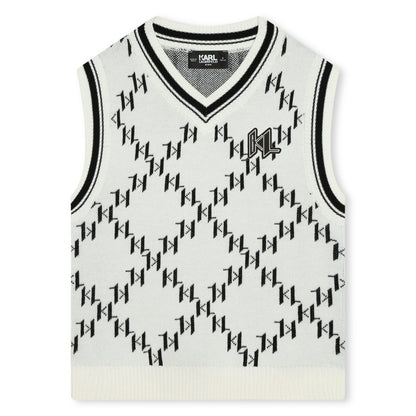 Knit Tank Top Karl Lagerfeld Kids