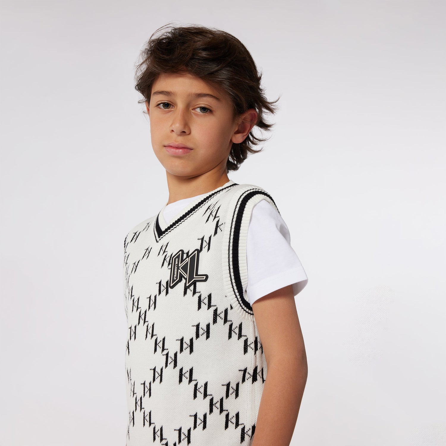 Knit Tank Top Karl Lagerfeld Kids