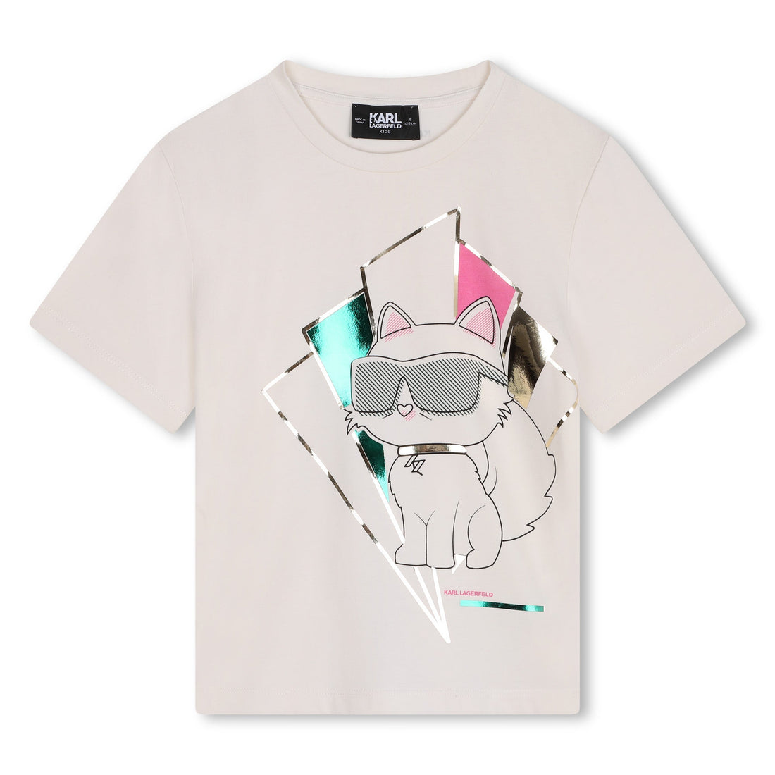 Choupette Illustration Tee-Shirt Karl Lagerfeld Kids