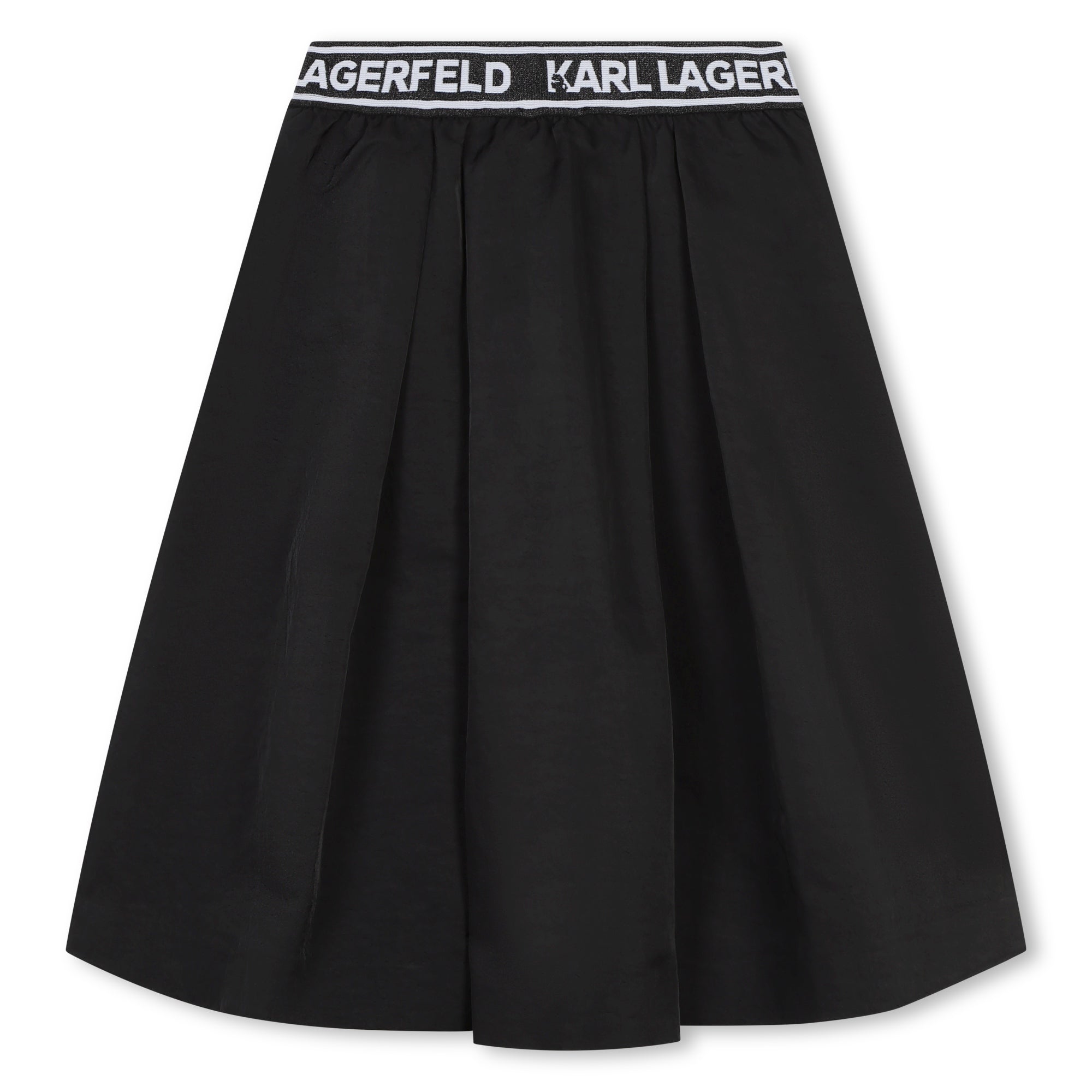 Midi Length Logo Jacquard Skirt Karl Lagerfeld Kids