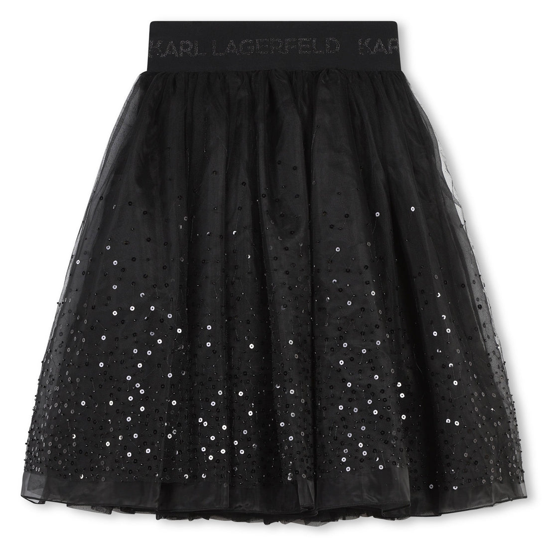 Ceremony Sequin Skirt Karl Lagerfeld Kids
