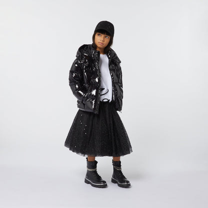 Ceremony Sequin Skirt Karl Lagerfeld Kids