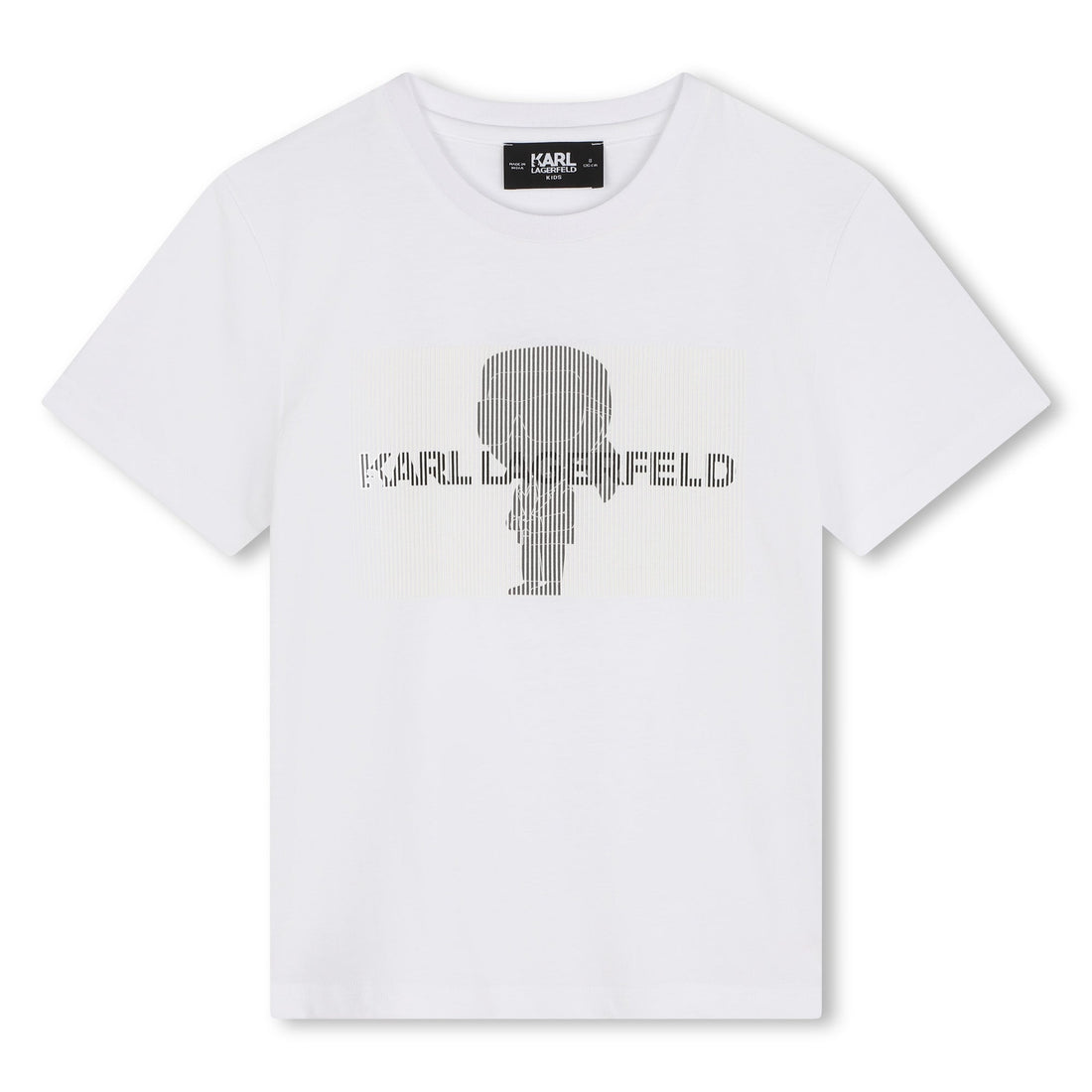 Short Sleeves Tee with Illustration Karl Lagerfeld Kids