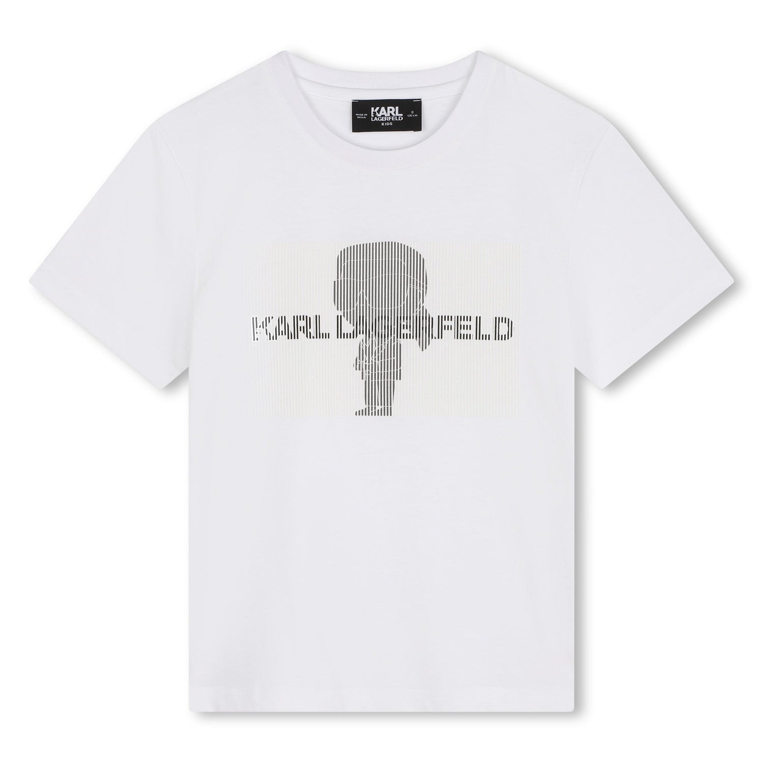Short Sleeves Tee with Illustration Karl Lagerfeld Kids