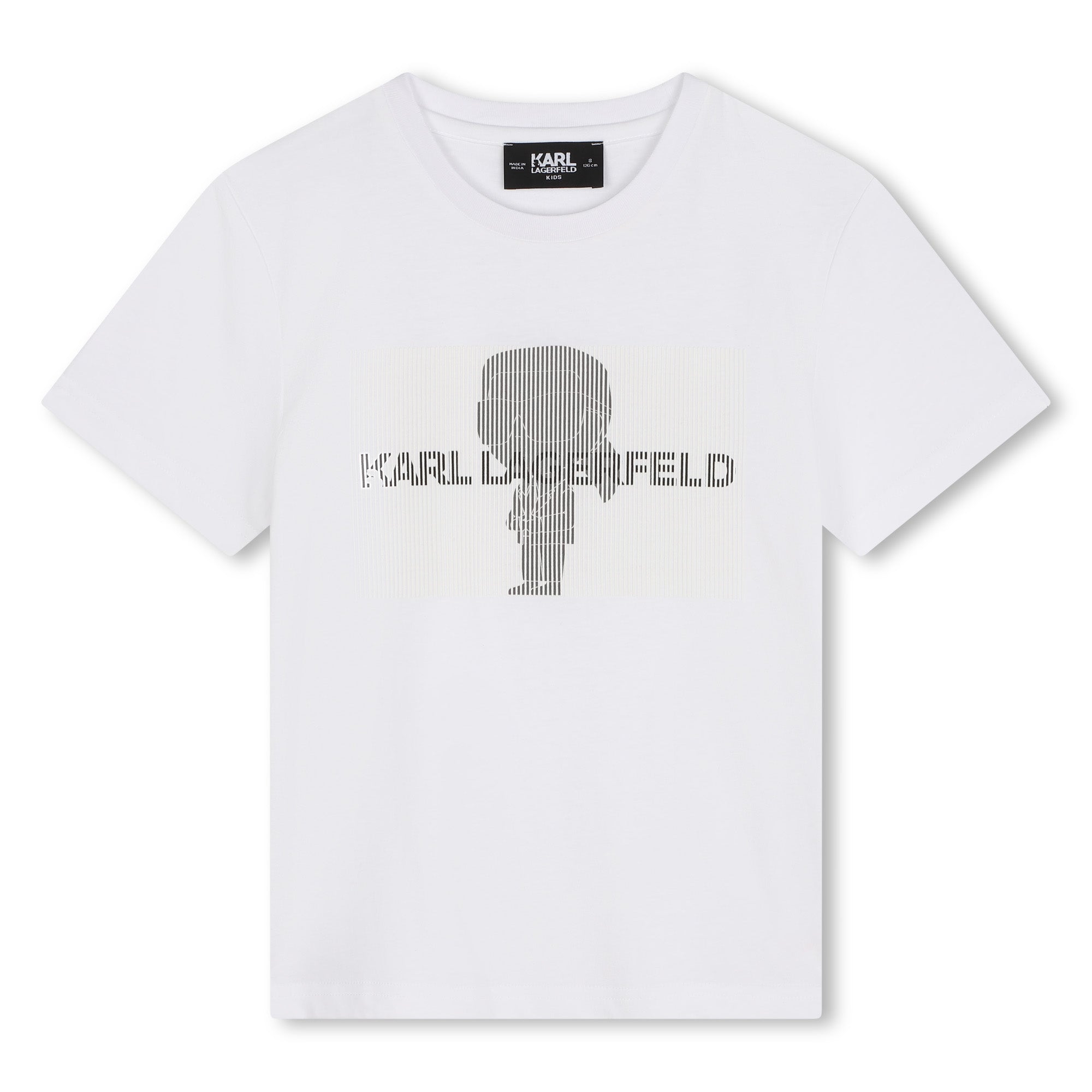 Short Sleeves Tee with Illustration Karl Lagerfeld Kids