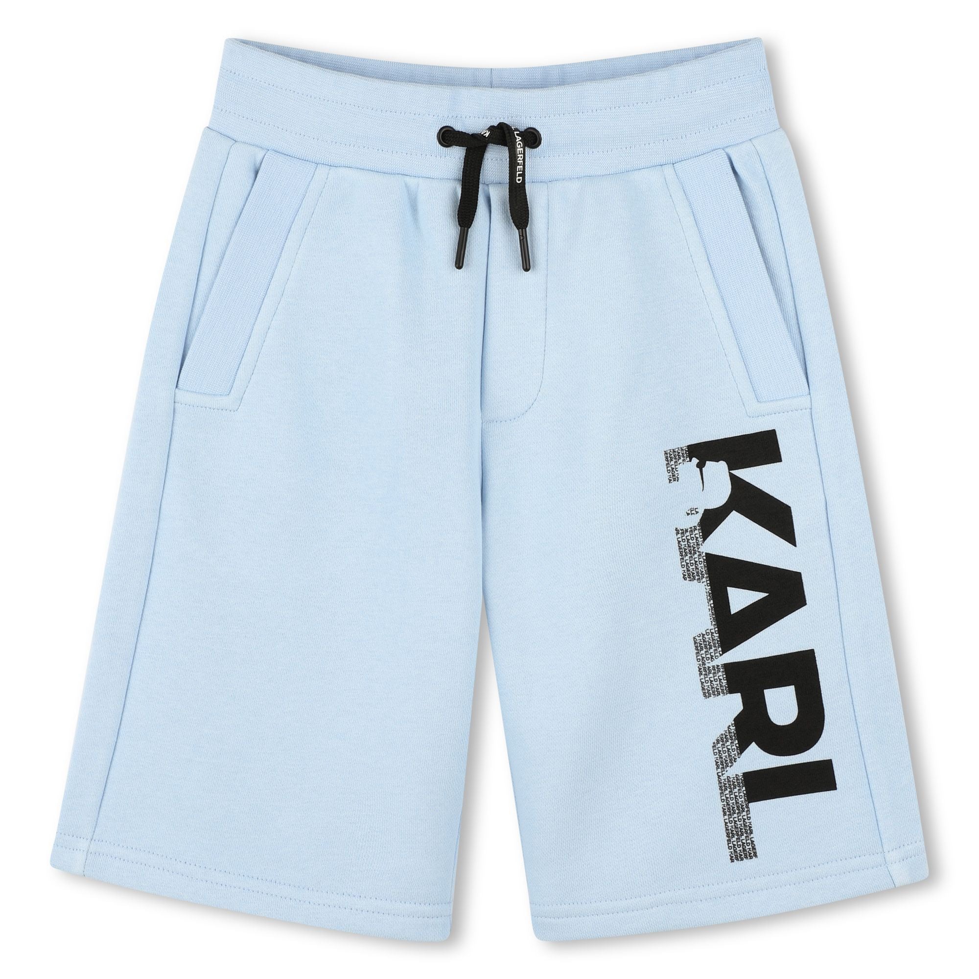 Sporty Logo Bermuda Shorts for Kids Karl Lagerfeld Kids