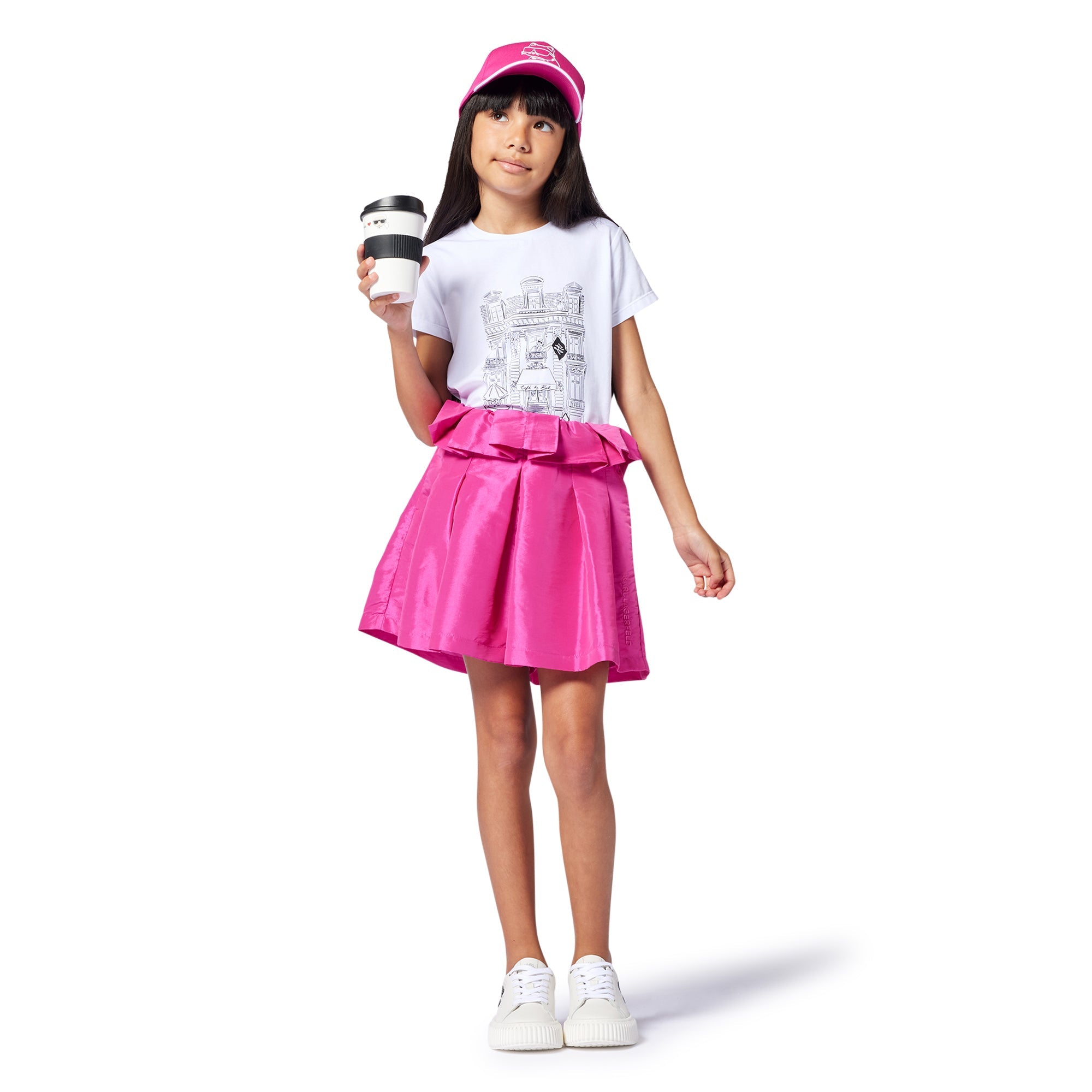 Elegant Pleated Ceremony Shorts Karl Lagerfeld Kids