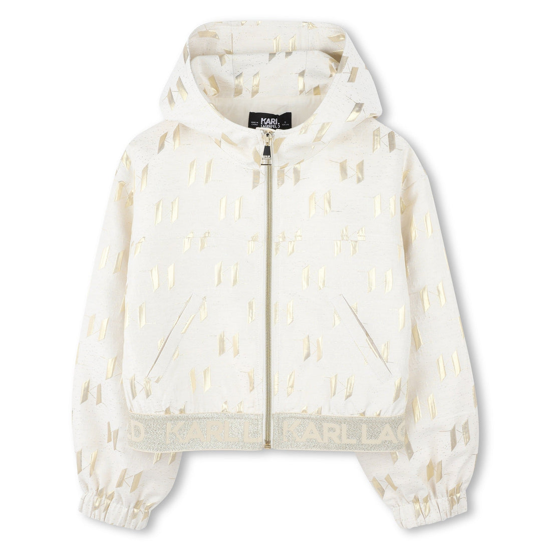 Hooded Cardigan Karl Lagerfeld Kids