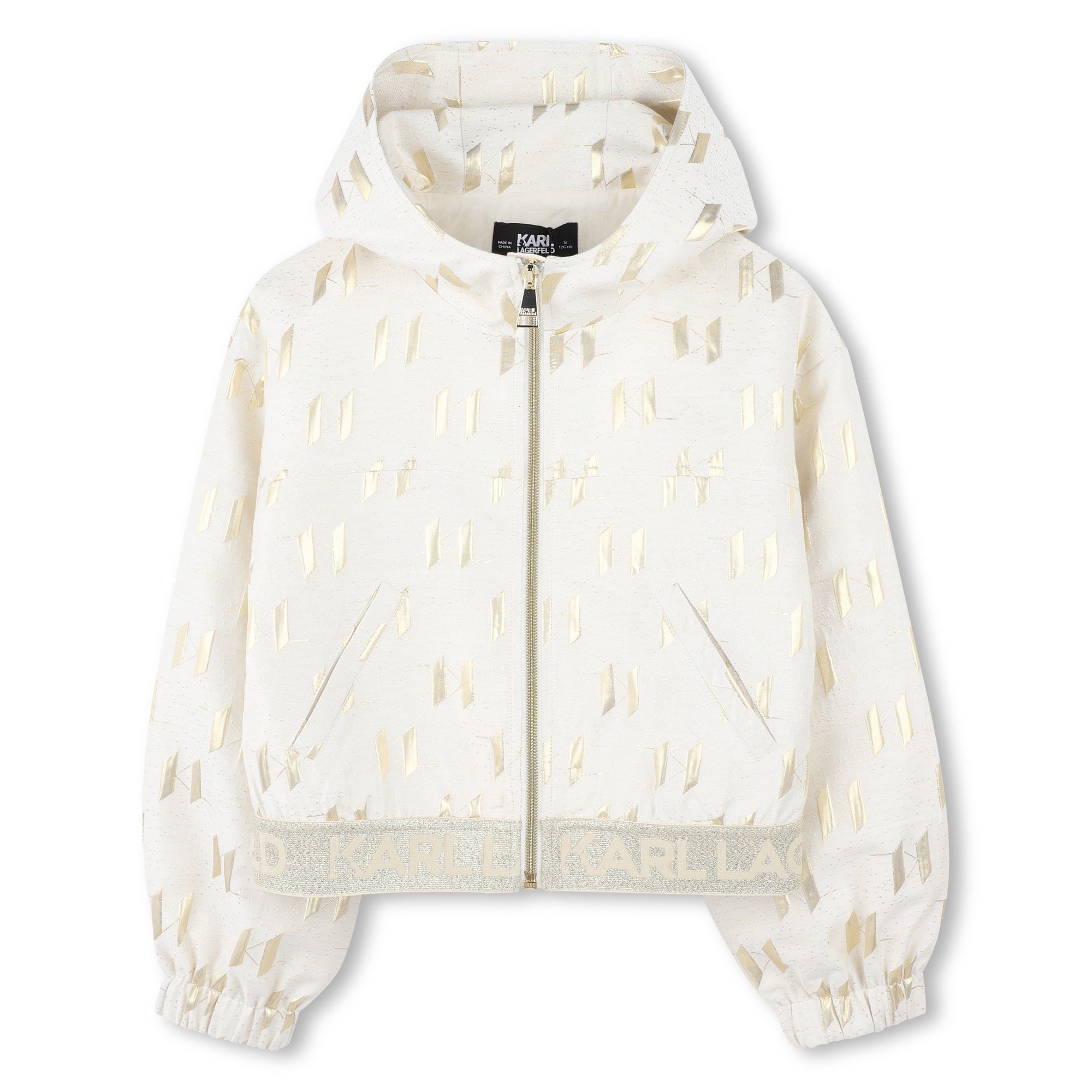 Hooded Cardigan Karl Lagerfeld Kids