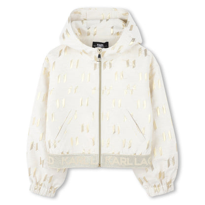 Hooded Cardigan Karl Lagerfeld Kids