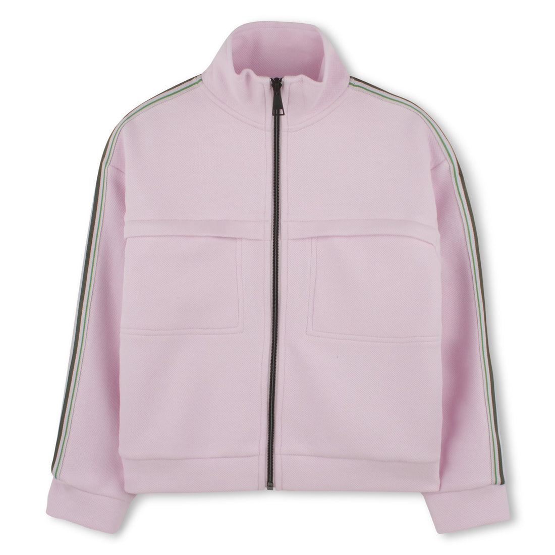 Hooded Sweatshirt with Iconic Prints Karl Lagerfeld Kids