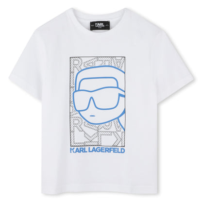 Graphic Print T-Shirt Karl Lagerfeld Kids