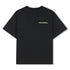 Black Short Sleeve T-Shirt with Karl Lagerfeld Graphic Back Print Karl Lagerfeld Kids
