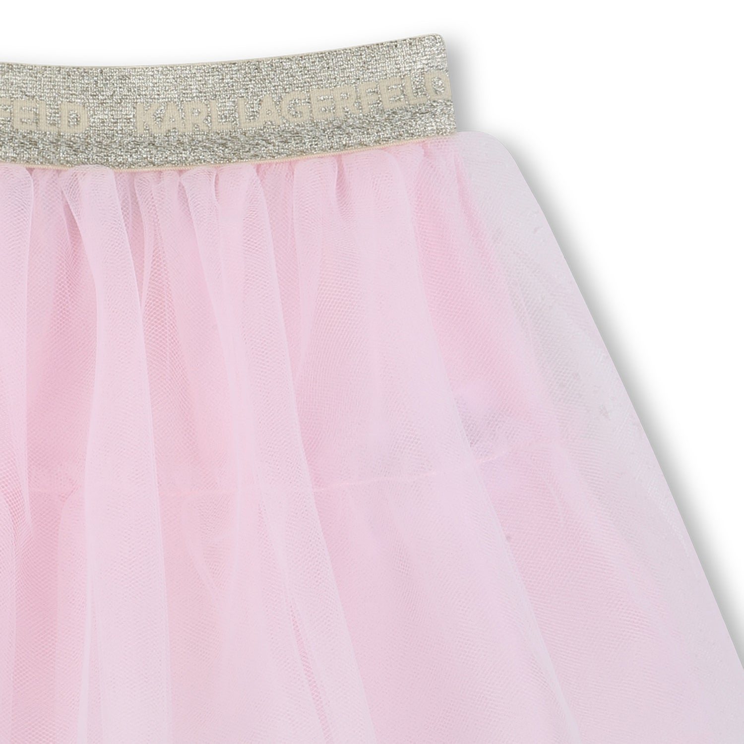 Sweatshirt &amp; Skirt Set in Pale Pink Karl Lagerfeld Kids