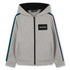 Hoodie Cardigan in Black Double Jersey Karl Lagerfeld Kids
