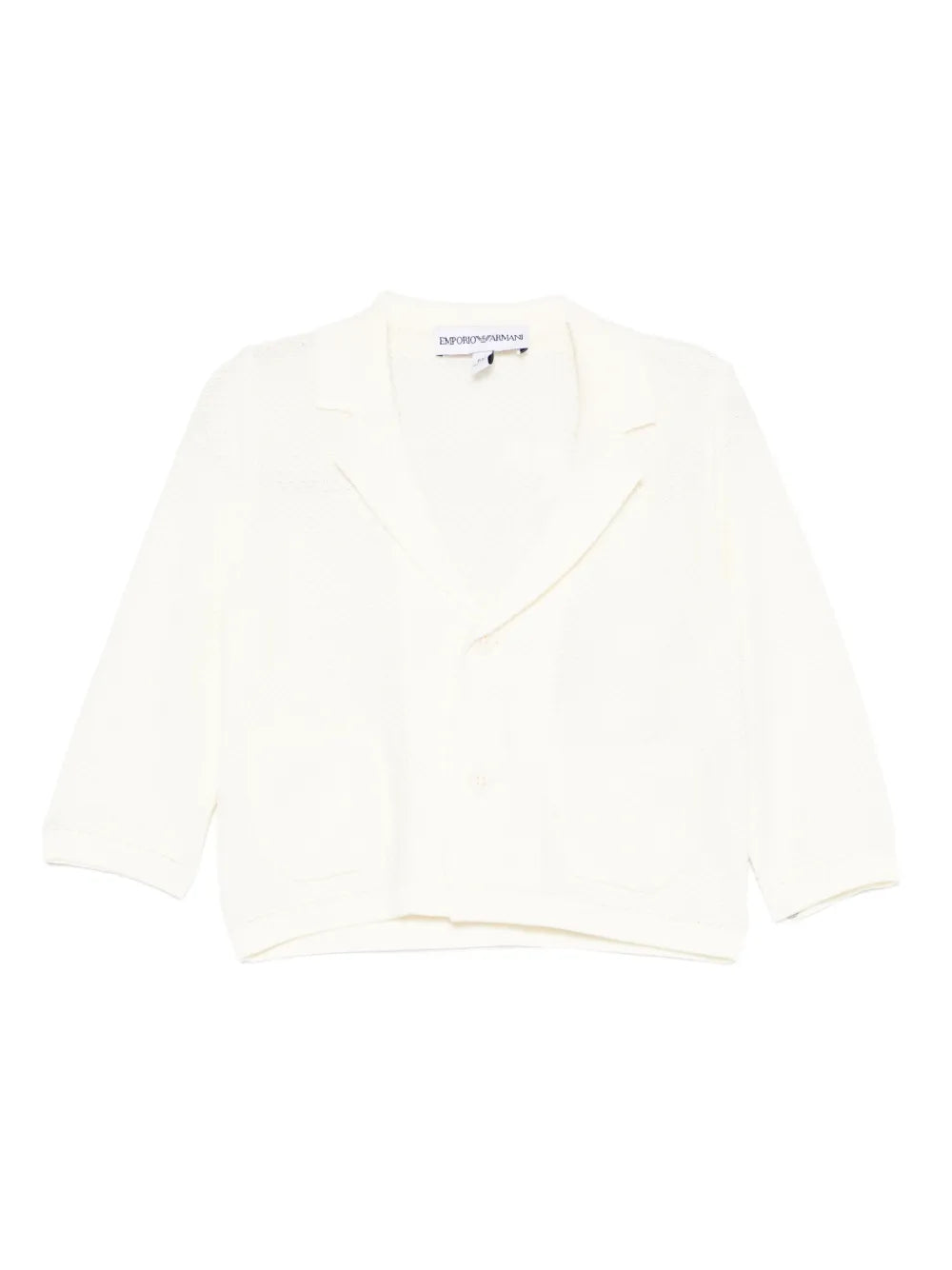 Fine Knit Blazer Emporio Armani