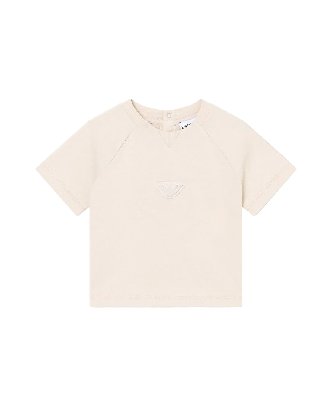 Heavy Jersey Micro Patch Eagle T-Shirt Emporio Armani