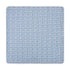 Balmain Baby Jersey Blanket in White & Light Blue Balmain
