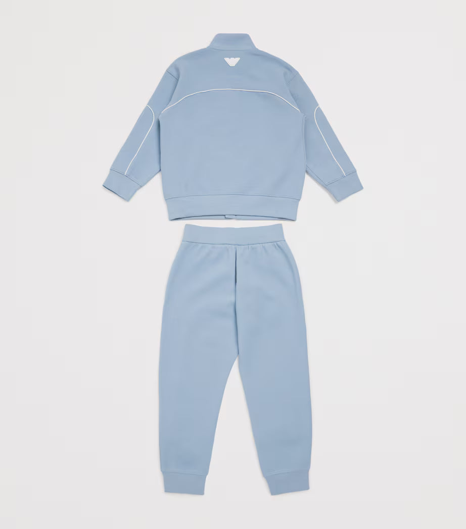 Emporio Armani Kids Tracksuit in Soft Chambray Emporio Armani