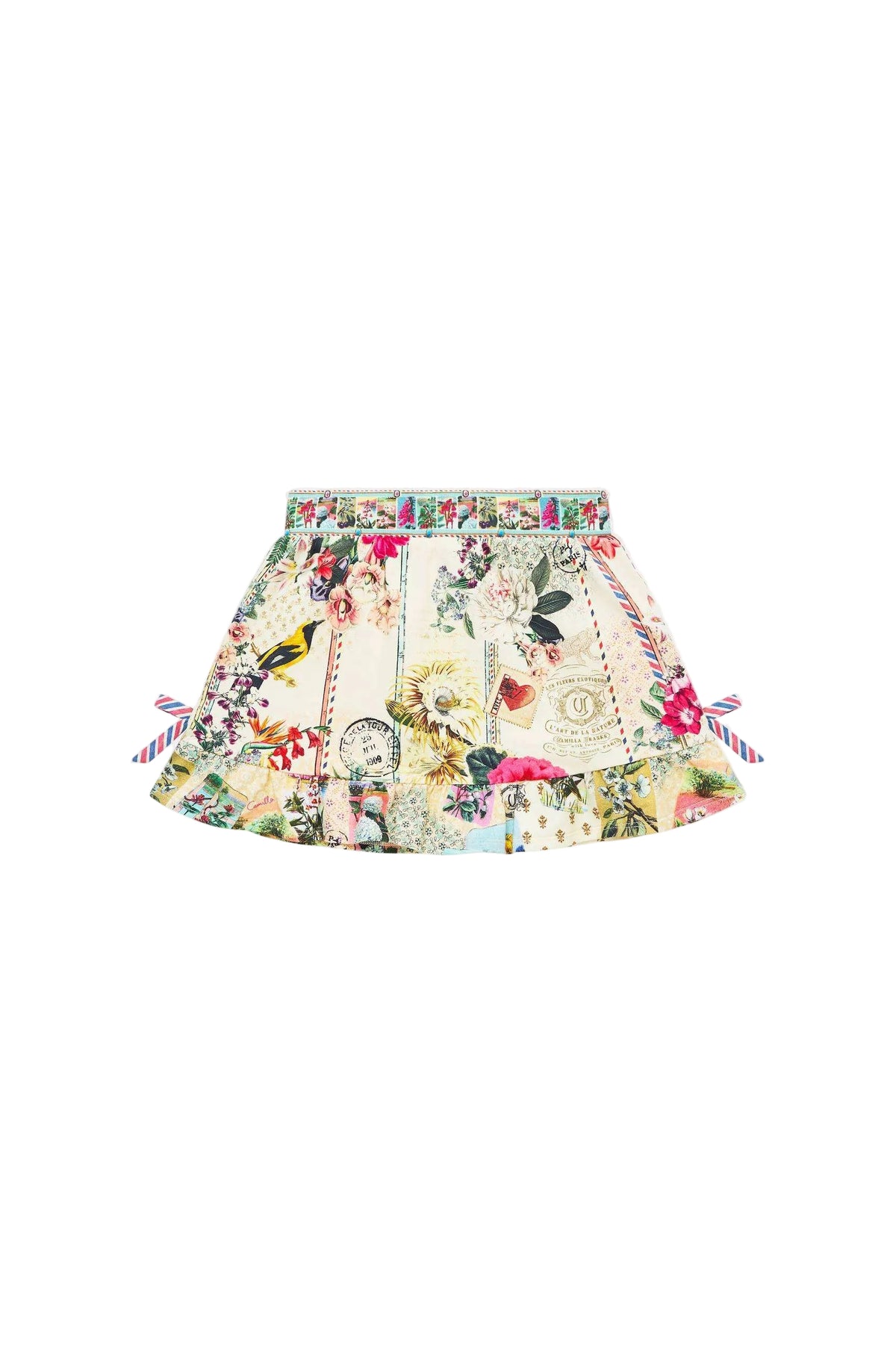 La Belle Botanique Kids Mini Skirt with Elasticated Waist