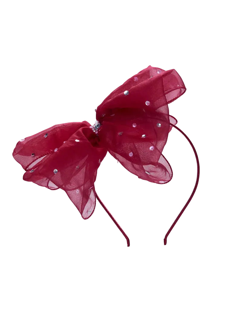 Crystal Bow Headband Tutu Du Monde
