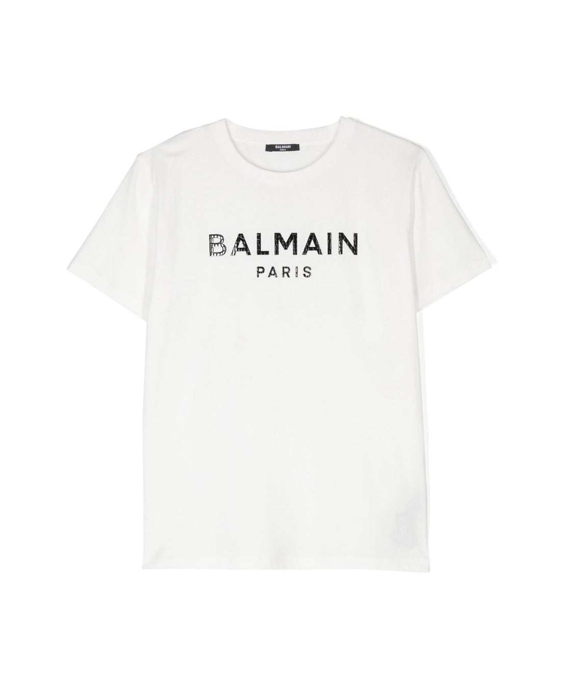 Metalic Effect  T-Shirt Balmain