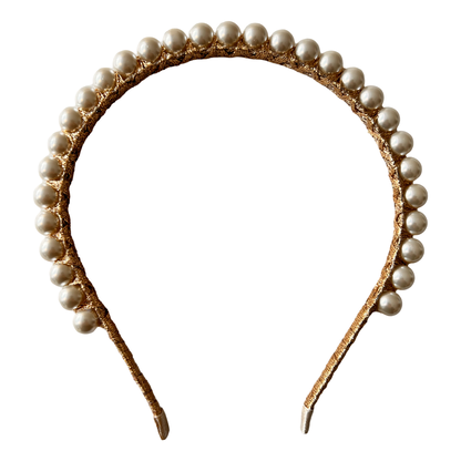 Pearl Headband Child by petalsINK