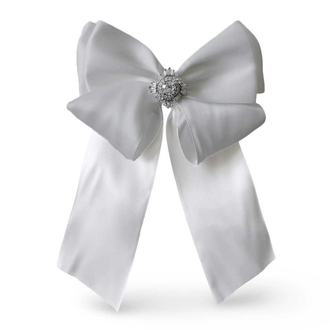 Lilibet  Bow Diamanté Child by petalsINK