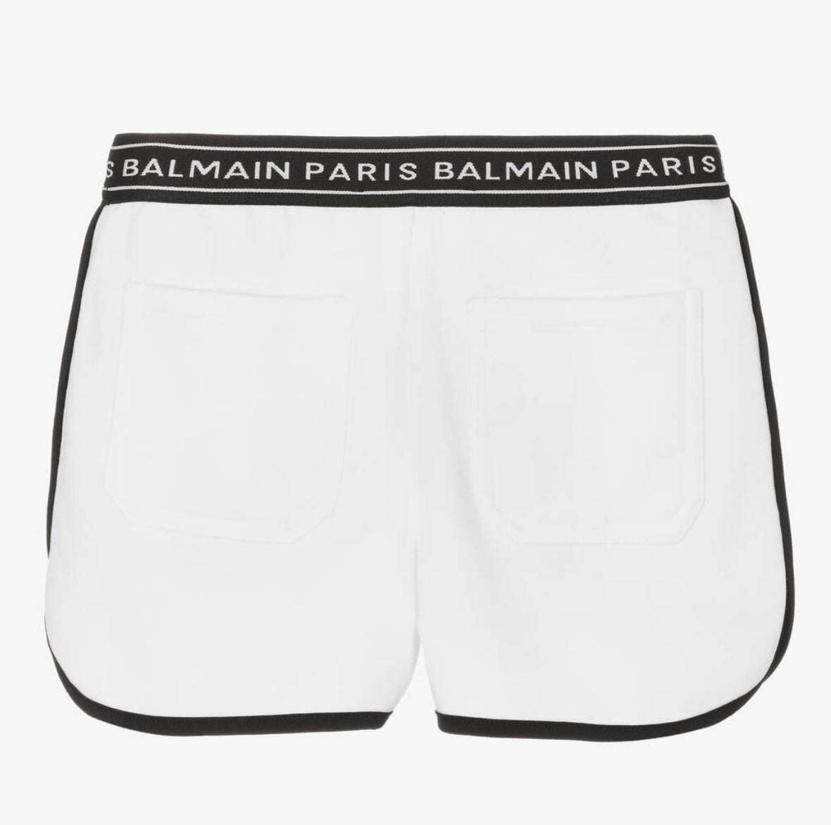Cotton Logo Shorts Balmain