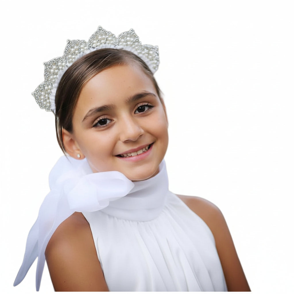 Organza Bow Blouse Child by petalsINK