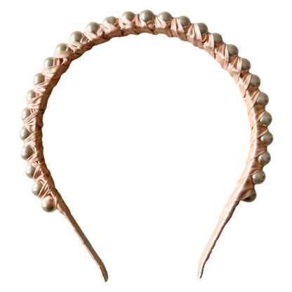 Pearl Headband Child by petalsINK