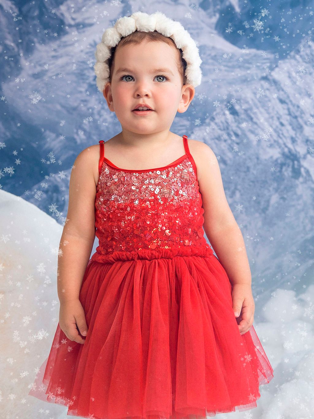 Bebe Winter Waltz Tutu Dress Schoolsoutdesignerkidswear