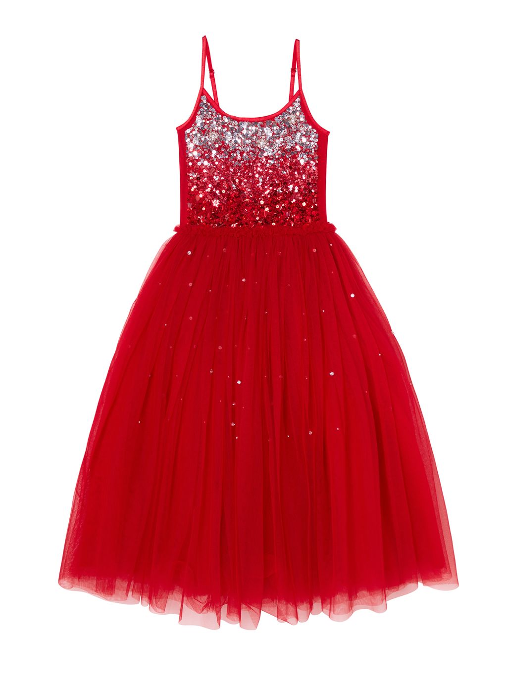 Winter Waltz Tutu Dress Red Velvet