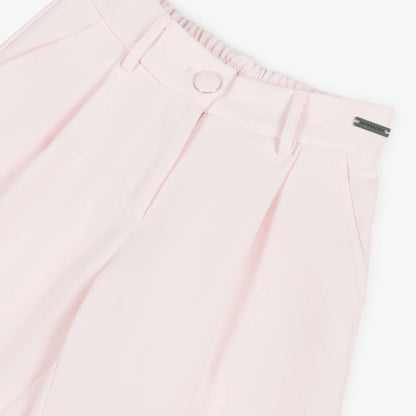 Pink Wide Leg Trousers Monnalisa
