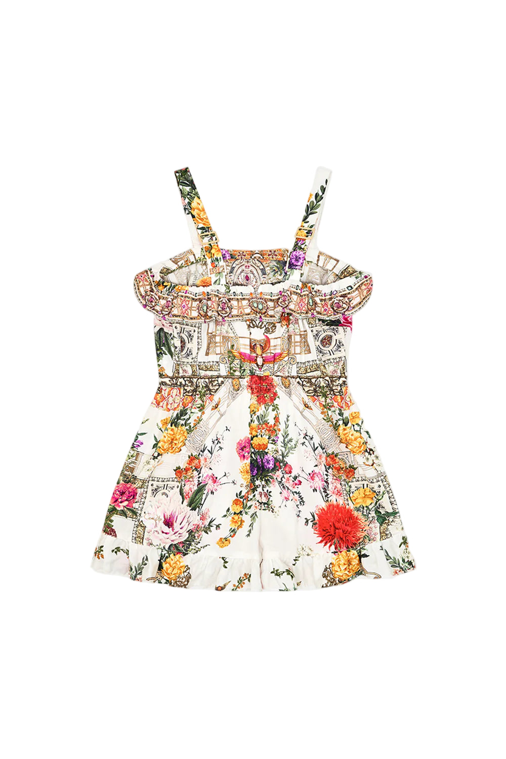 Egyptian Rose Frill Playsuit 4-10 Camilla