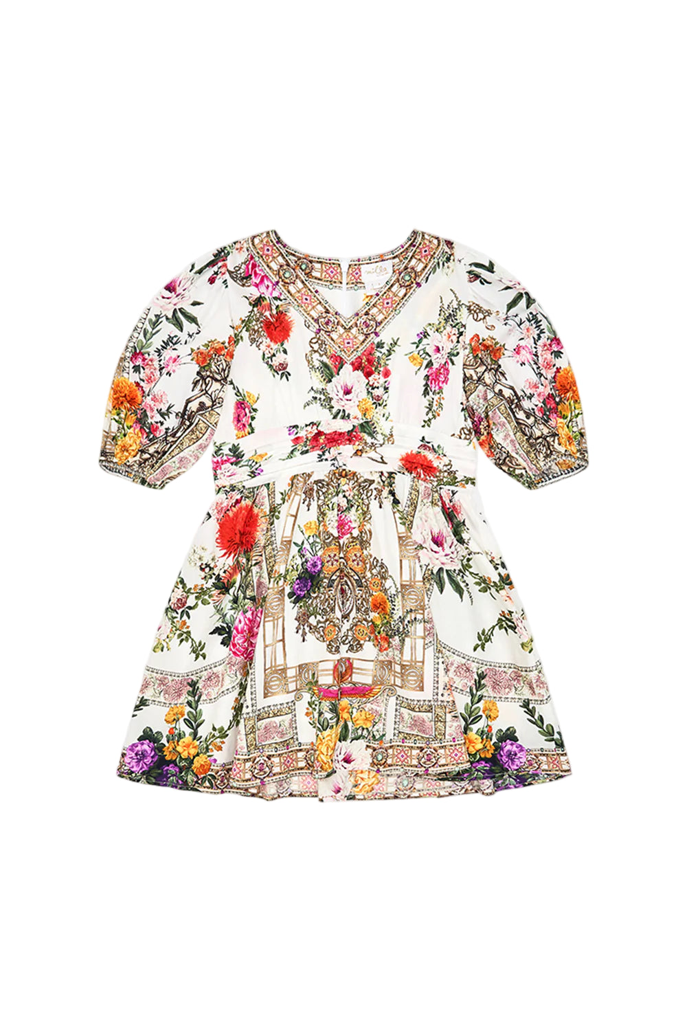 Egyptian Rose Kids Mini Dress with Bow 12-14 Camilla