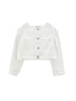 Jacket With Jewel Buttons Monnalisa