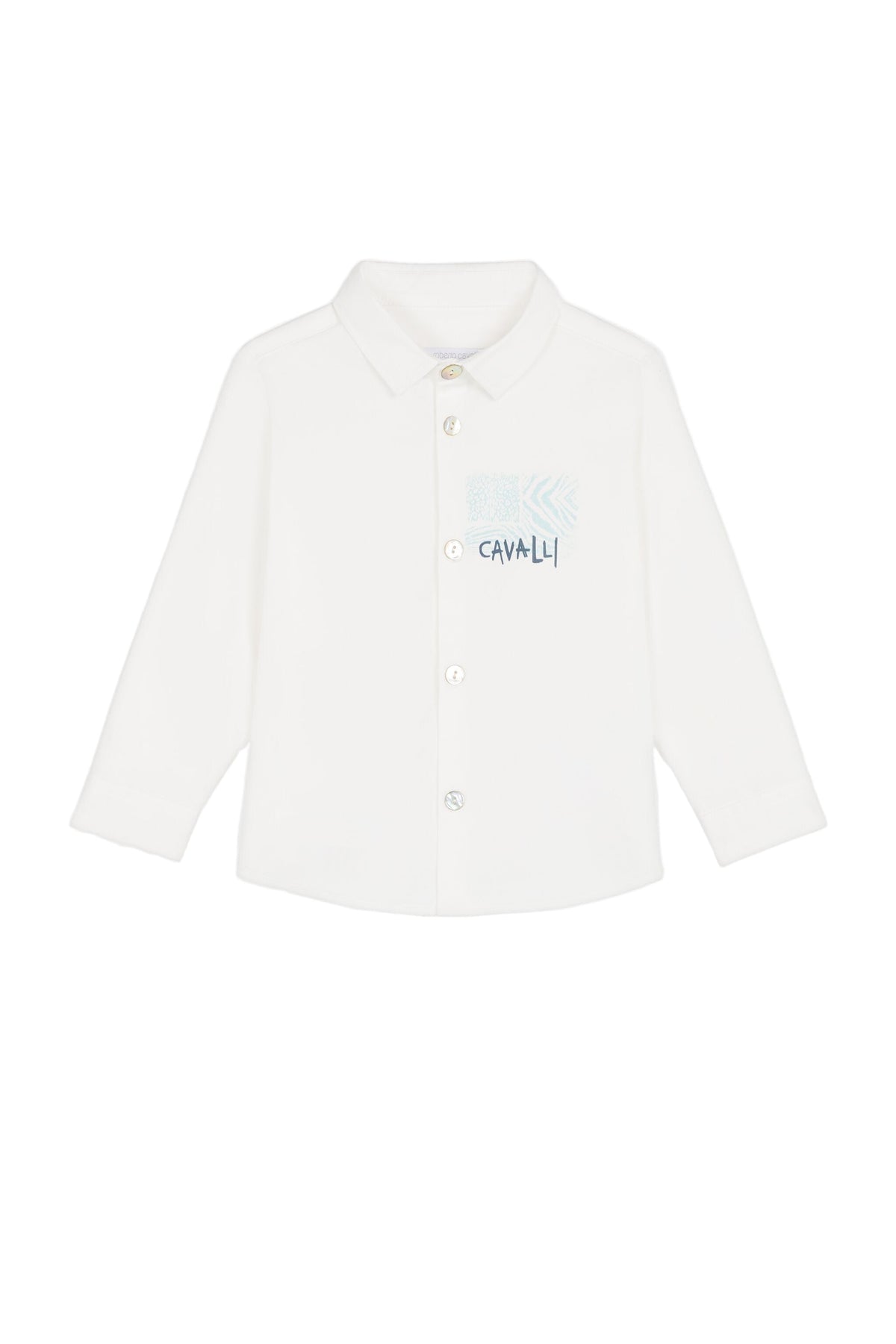 Popeline Shirt Roberto Cavalli Junior