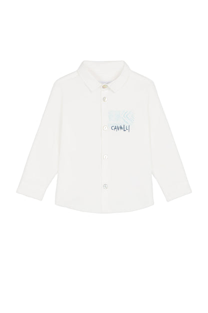 Popeline Shirt Roberto Cavalli Junior
