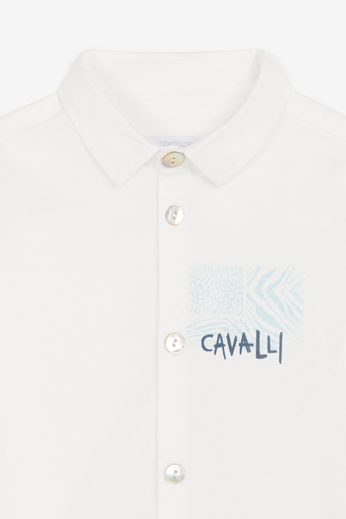 Popeline Shirt Roberto Cavalli Junior