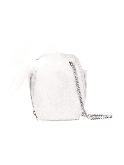 Chic Borsa Paillettes Maglia Monnalisa